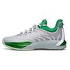 X Gordon Hayward GH1 Performance Rutschfest Langlebig Low-Top Basketballschuhe Herren Sneaker Grau Grün 112011103-5