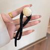 1/3Pcs Women Banana Clip Set Non-Slip Twist Faux Pearl Hair Clips Vintage French Ponytail Buckle Clip Hair Accessories