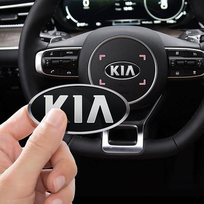 BilLogotyp Märke Framhuv Emblem Baklucka Märke Klistermärke För sportage ceed sorento cerato optima picanto rio soul k5 stonic