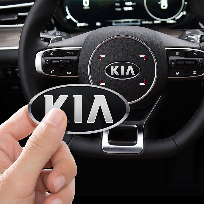 GXTM1 Emblema Logo Auto Stemma Cofano Anteriore Stemma Bagagliaio Posteriore Adesivo Per KIA sportage ceed sorento cerato optima picanto rio soul k5 stonic