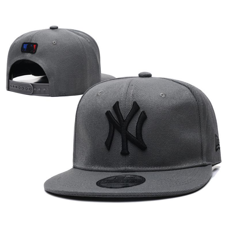 Unisex Trendy Classic Flat Brim Embroidered Hip Hop Baseball Cap