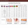 Full Zircon Rotatable Relieve Stress Rings For Women Men Luxury Jewelry Anti Anxiety Stress Stainless Steel Couple Love Ring