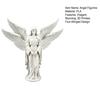 Guardian Angel Figurine 3D Printed Four-Winged Angel Statue for Home Office Bookshelf Desktop Decoration