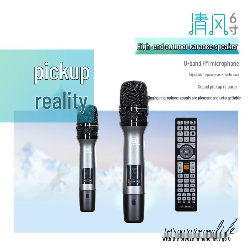 Songchuan SG5-06 Portable Outdoor Live Broadcast Speaker CN Plug (adapter Included) (CN Version)