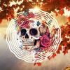 10 Inch Hanging Wind Spinner with 360 Degree Hook for Balcony Garden Decor Spring Summer Outdoor Decoration