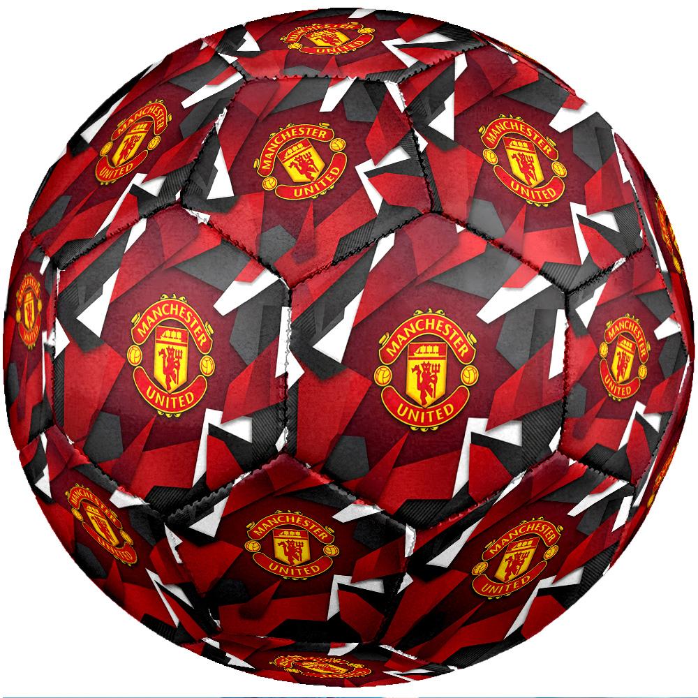 Manchester United Theme Soccer Ball Size 5 Soccer Ball Soft Touch Professional Training Football for Outdoor Sports