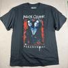 Alice Cooper Paranormal Tour T-Shirt Herren XL Schwarzes Rockband Horror Musik Tee