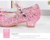 2025 Spring Princess Crystal High Heels for Girls
