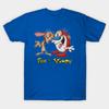 Asian Size Cotton Unisex Tshirt Print T-shirt Ren And Stimpy T-shirt No-Cut Print Regular Fit
