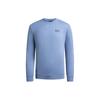 Ea7 Fw23 Solid Logo Print Crew Neck Pullover Long Sleeve Sweatshirt Men Sweatshirt Blue 8NPM52-PJ05Z-1531