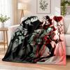 IT Pennywise Flannel Throw Blanket Soft Warm Cozy For Sofa Bed Indoor Home Bedroom Use