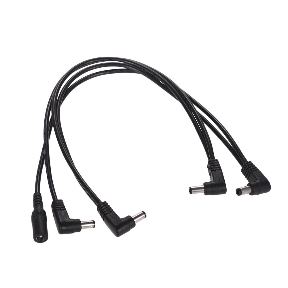 Joyo Power Guitar Cm25 Effects Cable Splitter Cord 4 Ways Daisy Chain For Dc 9v Guitar Bass Effects