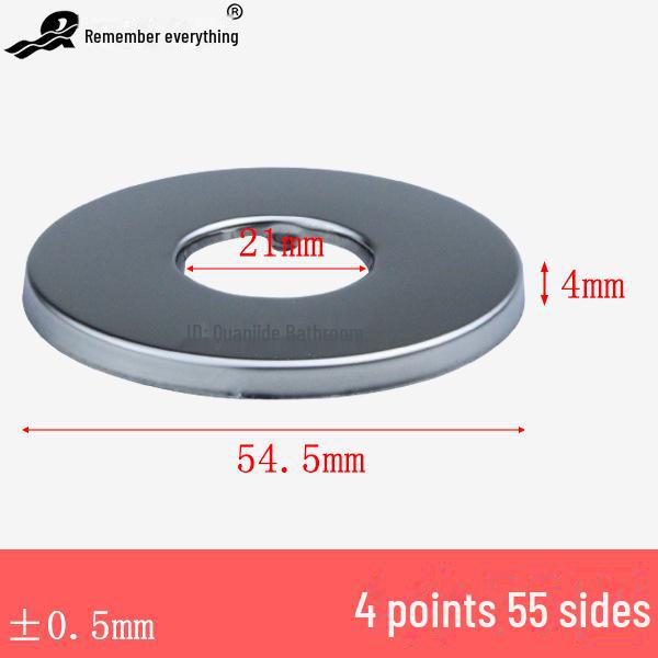 Stainless Steel Decorative Triangle and Square Faucet Valve Covers