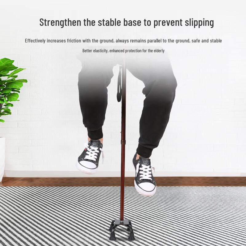 Kedenor Telescopic Quad Cane with Light