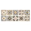 10 vel keuken zelfklevende wandtegels sticker vloer badkamer decoratie schil en plak achterwand waterdicht keramisch behang 3d wandpaneel