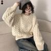 The Pink Women S pluSh looSe Fit Cable Knit