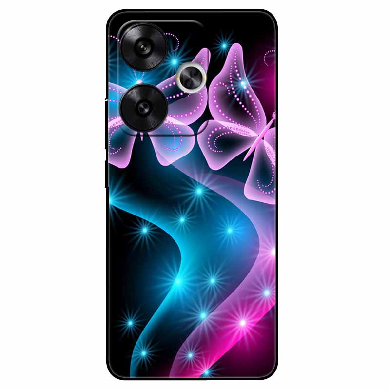 For Xiaomi Poco F6 Cases Soft Silicone Protective Fashion TPU Phone Back Covers For Xiaomi Poco F6 Pro/ Redmi Turbo 3  TPU Cases