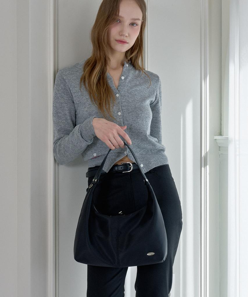 Gocce Week Shoulder Bag_Nylon Black Gm345K