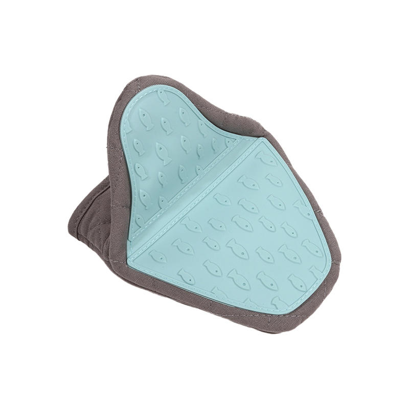 1/2PCS Fish Shaped Silicone Anti Scald Oven Gloves Kitchen Silicone Gloves Tray Dish Holder Oven Gloves Multi-purpose Gloves