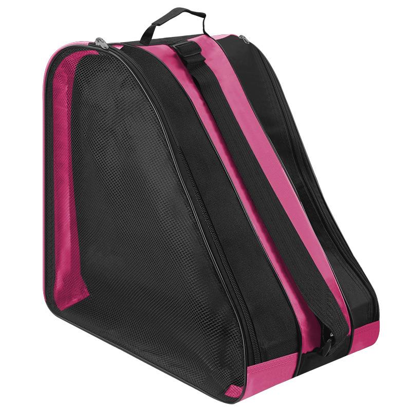 Handheld Skate Bag, Three-Layer Large Capacity Skate Storage Bag, Thickened Ice Skate Bag, Ideal Gift for Outdoor Sports, Skateboarders