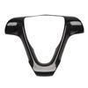 Durable-Carbon Fiber Car Steering Wheel Frame Decorative Sticker Accessories For Mercedes Benz Smart Fortwo 451 2009-2014