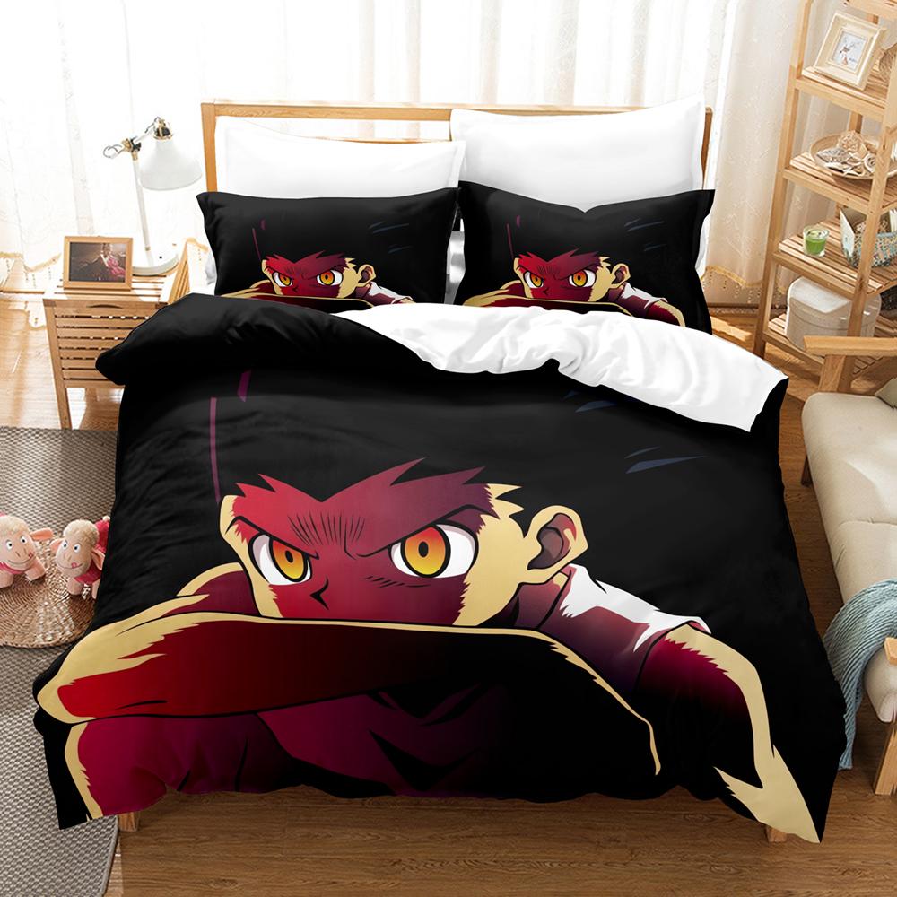 New 3d Print Hunter X Hunter Bedding Set Single Twin Full Queen King Size Bed Set Adult Kid Bedroom Fashion Home Textiles