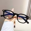 New Fashion Brand Design Ladies Acetate Square Frame Anti Blue Light Prescription Custom Myopia Glasses Photochromic 0 to -600