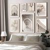 Islamische Architektur Leinwand Poster Druck Moschee Sand Landschaft Wand Kunst Blume Leinwand Malerei Wand Bilder Wohnzimmer Dekor