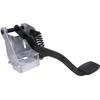 Car Pedal Assembly Aluminum Alloy Foot Pedals Left Side Compatible For F-250 F-350 F-450 F-550 7.3L 1999-2003 YC3Z-7B633-BA