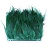 Featherwholesale Colored Chicken Feather Trims 10-15cm Ribbon Sewing Natural Pheasant Feather for Craft Dress Party Costume Plume Decor