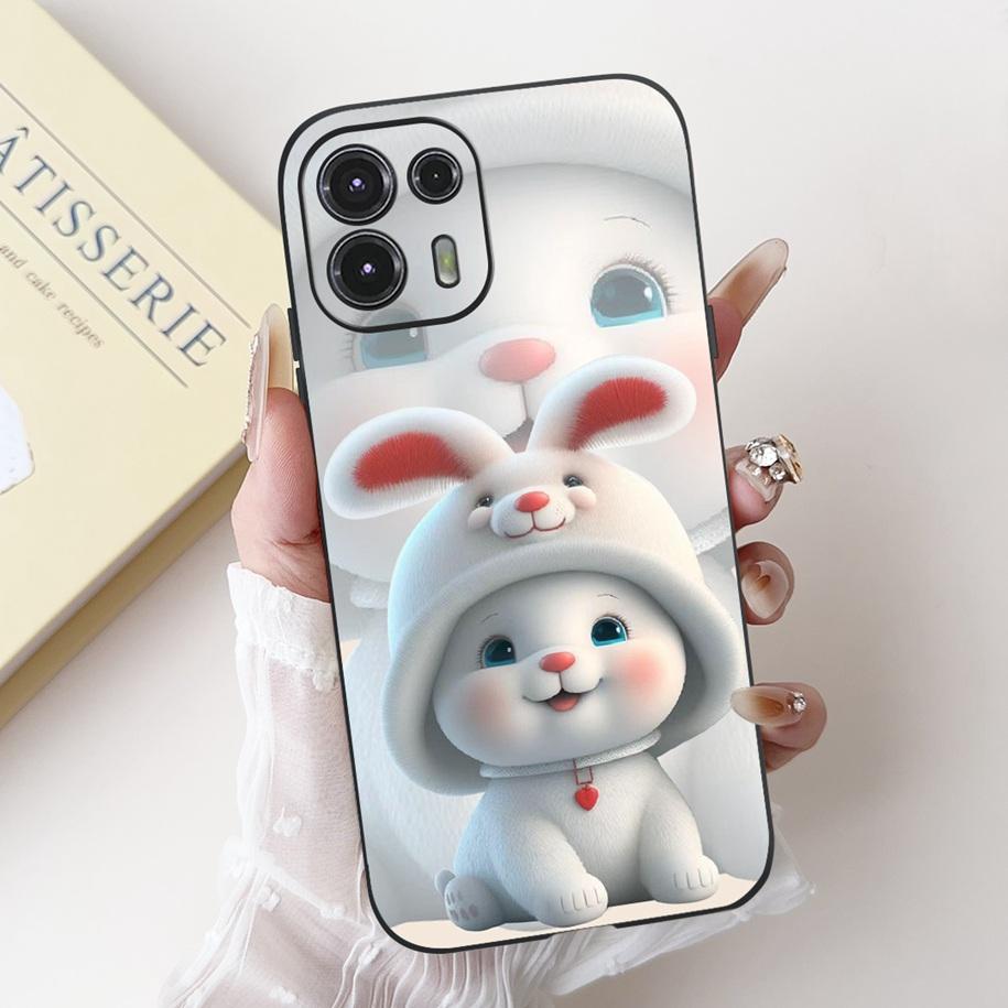 For Motorola Edge 20 Lite Case XT2139-1 Phone Cover Fashion Sunset Cartoon Soft Fundas For Moto Edge 20 Fusion Shockproof Bumper