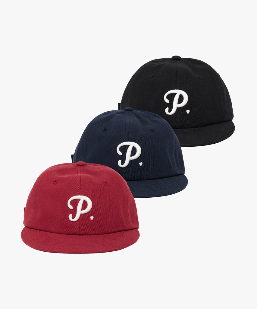 PLAC Logo Heart Ball Cap_3 Colors
