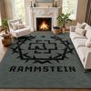 Rammstein Carpet Door Mat for Living Room or Bedroom Protective Mat Under Chair Office Decoration Christmas Gift Birthday Present