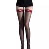 Aurora Shiny Stockings Lace Red Stockings Sexy Ultra-Thin Matte Black Silk White Silk Knee Socks High Stockings