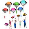 10 Pcs Parachute Toy, Tangle Free Outdoor Flying Parachute, Hand Throw Flying Toys for Kids Boys Girls Gifts, Party Favors