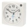 Alarm Table with Clock, Radio-Controlled, Clock, White, Analog, Small, Light, TQ-750J-7JF
