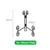 Iron Display Stand Foldable Metal Easel Rack Durable Book Holder  Home Decoration