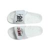 Li Ning Iron Rubber Sole Slide Slippers Men's White ASDS021-1