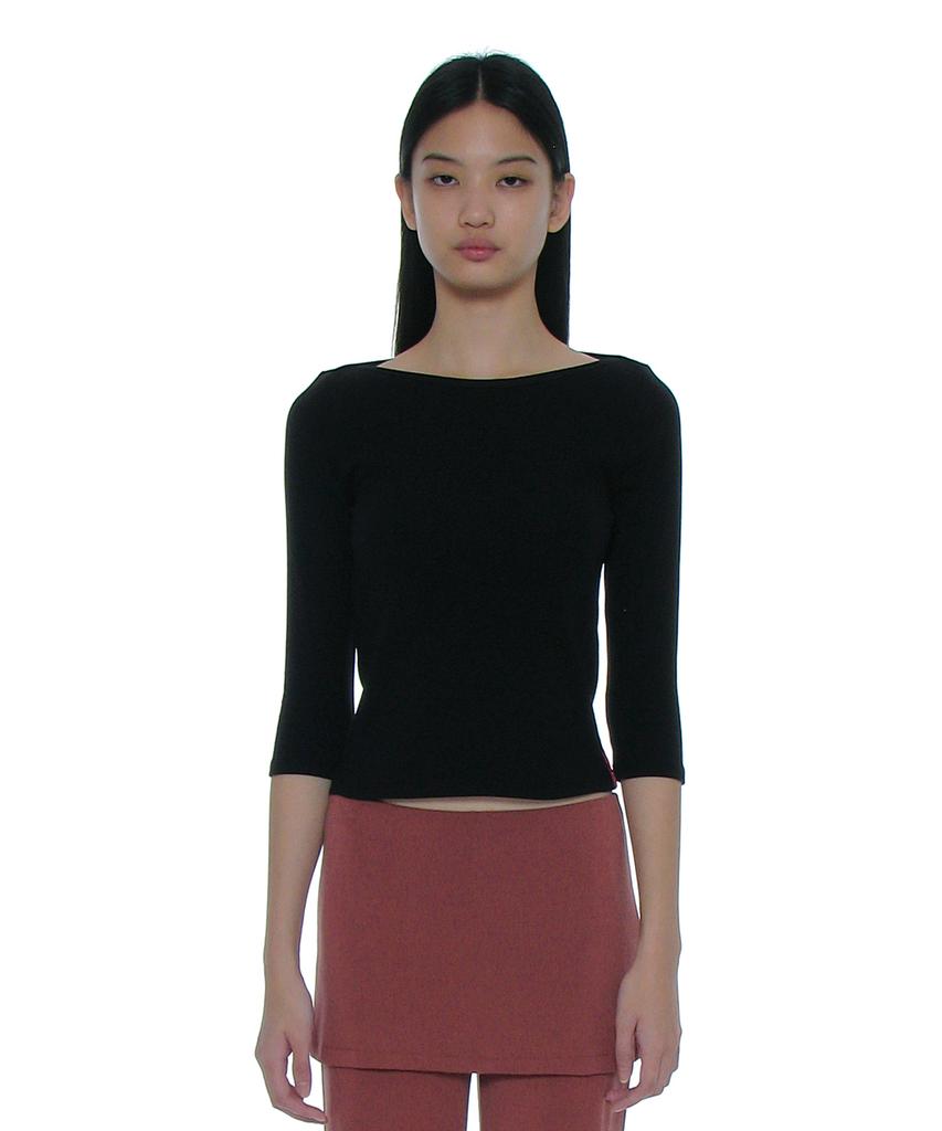 PARTIMENTO DAMEN Pwc Dreiviertelarm T-Shirt_5 Farben