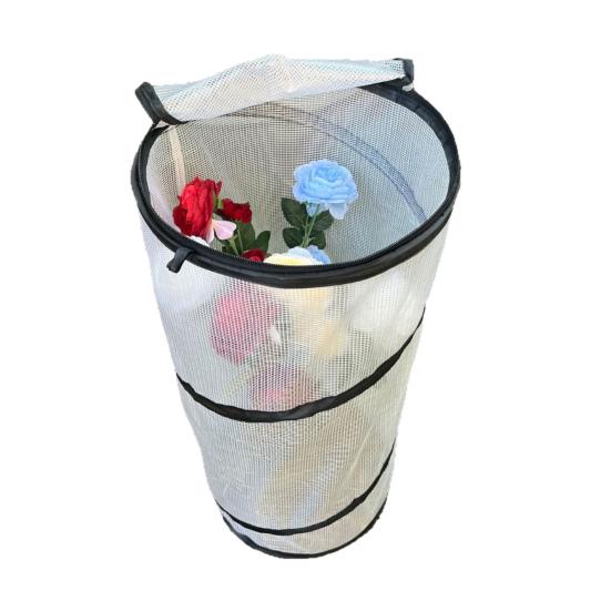 Pop-up Mini Greenhouse PVC Spring-up Plant Protector with Zipper-Portable Greenhouse Cover for Gardening Plants Cold