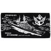 Japan Self-Defense Forces (JSDF) Merchandise: Bath Towel (Training Ship Yamagiri) - Japan Maritime Self-Defense Force Towel - Ideal for Sports