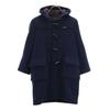 Gloverall 80s Vintage Made In England Melton Duffel Coat 12 Navy Kid's Used