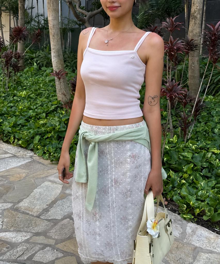 Deulailojeu Rose Garden Skirt (Pink)
