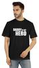 Grafisches T-Shirt für Männer   Papa ist mein Held   T-Shirt Jersey T-Shirt Vater's Tag