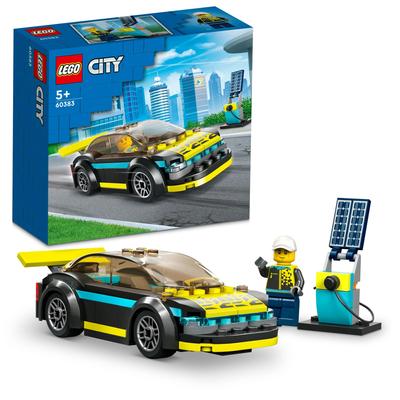 LEGO City Electric Sports Car Toy Present Birthday Block Educational Christmas Boys Girls Children 5 Years Old 6 Years Old 7 Years Old 8 Years Old