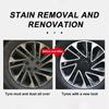 1Pcs Easy To Cleaning Rims Spokes Tire Cleaning Brushes Non-Slip Handle Auto Wash Glove