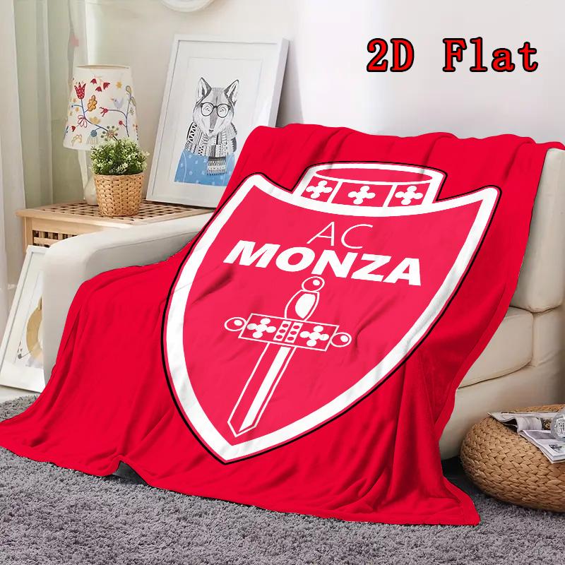 Monza 2D Flat Pattern Flannel Blanket High quality All Seasons Warmth and Comfort Perfect for Christmas Gifts.