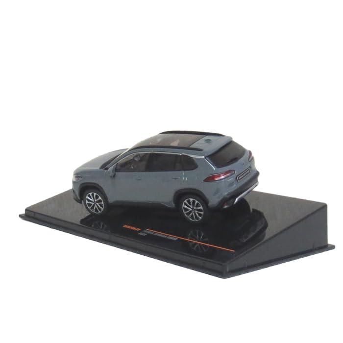 IXO 1/43 Toyota Corolla Cross 2022 Grau Linkslenker Diecast Modellauto Sammlerstück Fertig