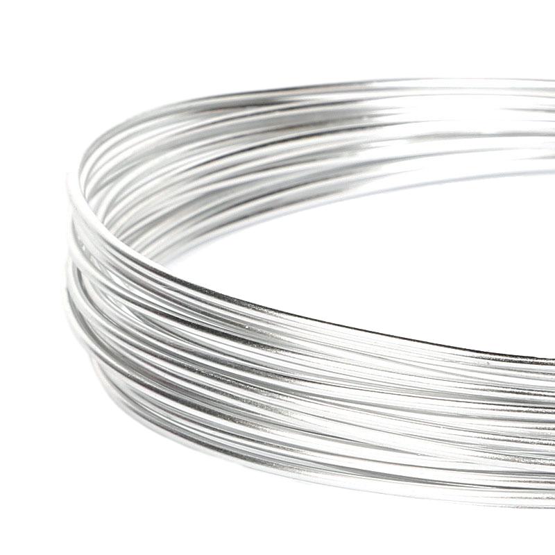 1pc Aluminium Wire Floral Braided Material For Jewellery Beads Craft Making Findings DIY Craft Jewelry Accessories