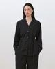 Mualeumuseu Dinah Belted Blouse [Black]